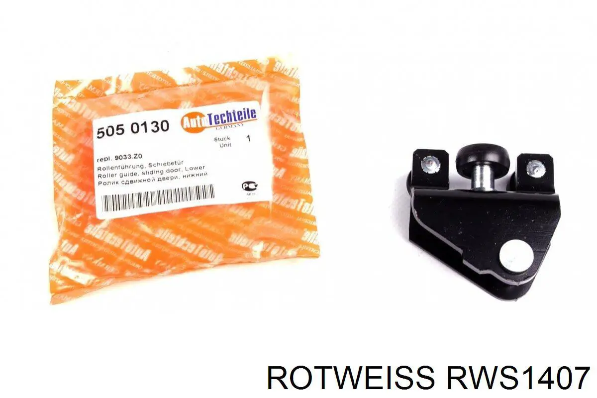 Ролик двери боковой (сдвижной) левый верхний Rotweiss RWS1407 цена, от 8.31 USD