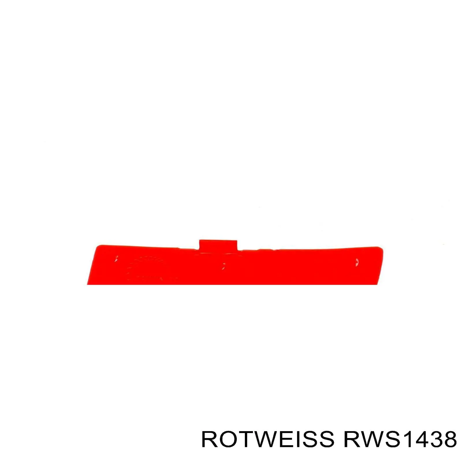 RWS1438 Rotweiss Левый катафот бампера