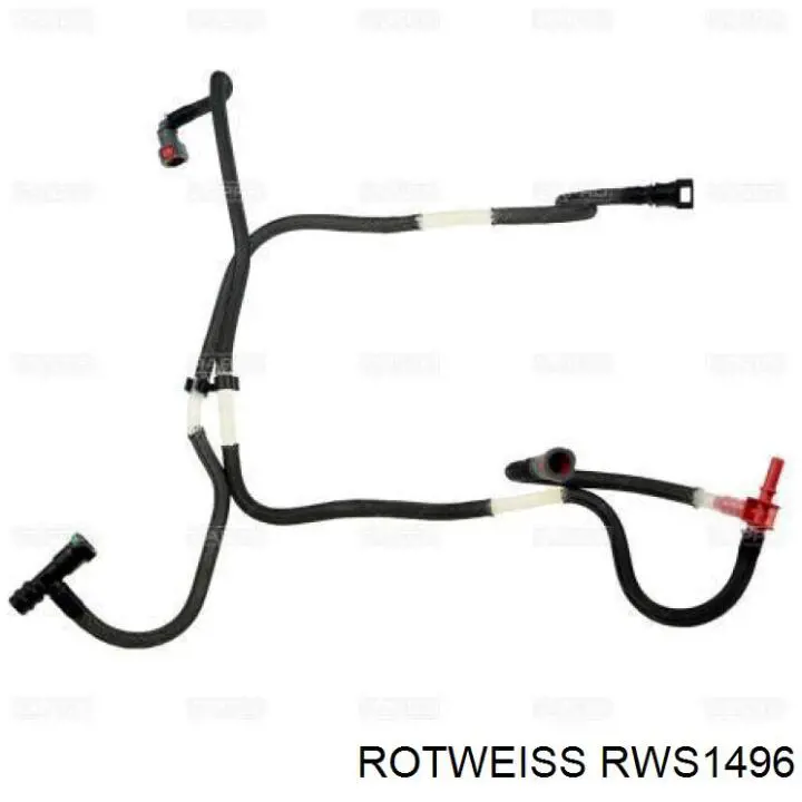 Трубка топливная, от фильтра к насосу RWS1496 Rotweiss