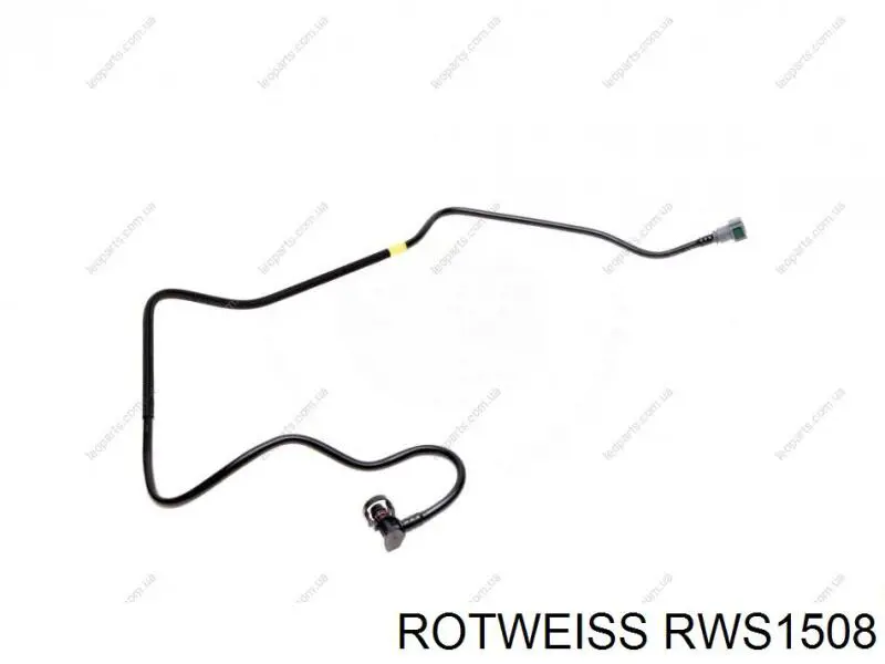 RWS1508 Rotweiss tubo de combustível, desde o filtro até a bomba
