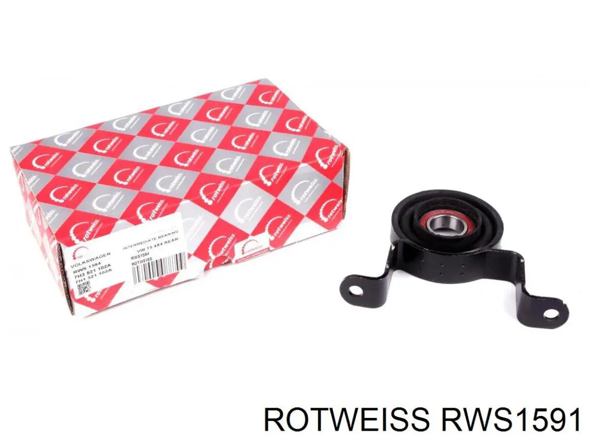 RWS1591 Rotweiss rolamento suspenso da junta universal