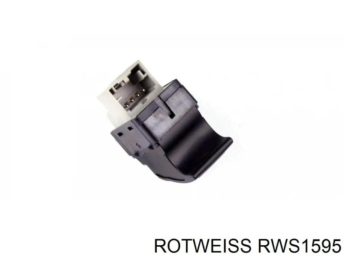 Botón de encendido, motor eléctrico, elevalunas, puerta delantera derecha RWS1595 Rotweiss