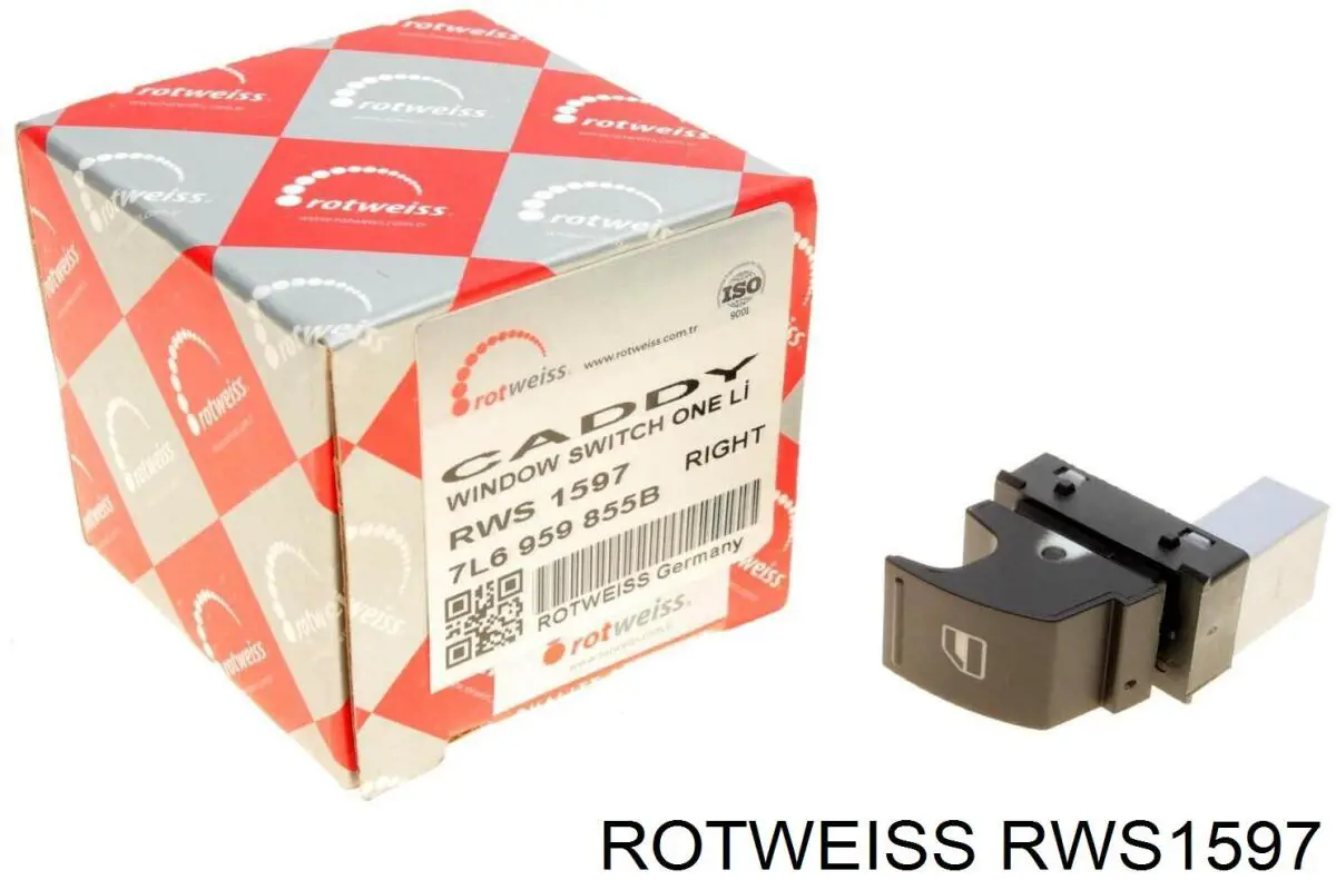RWS1597 Rotweiss Кнопка подъемника задних стекол