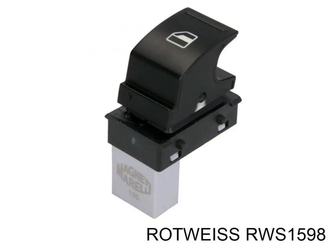 Кнопочный блок управления стеклоподъемником передний левый Rotweiss RWS1598 цена, от 9.16 USD