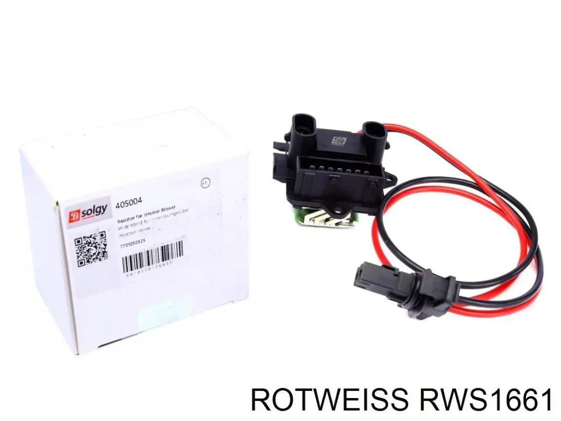 RWS1661 Rotweiss Регулятор оборотов вентилятора охлаждения (блок управления)