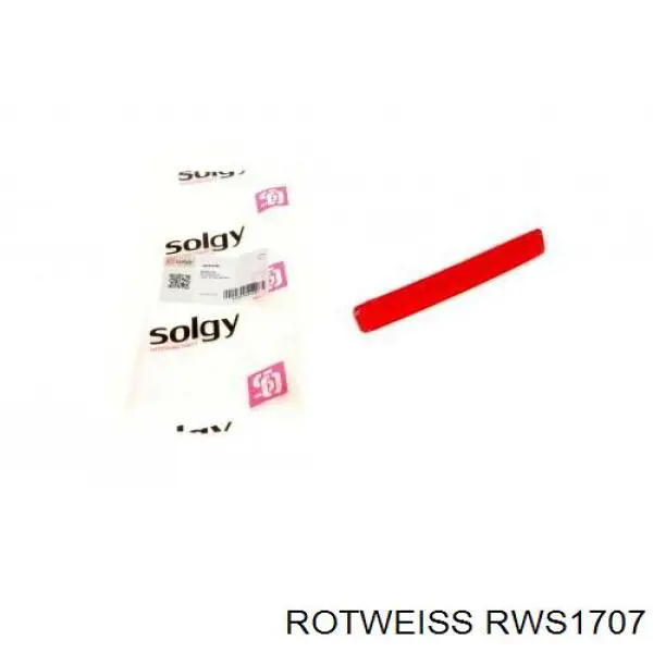 Правый катафот заднего бампера RWS1707 Rotweiss