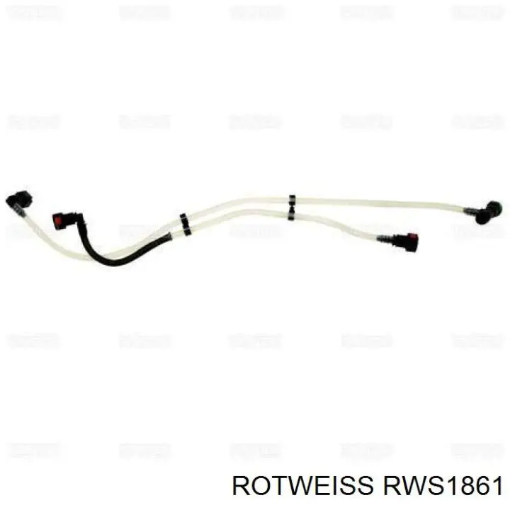 RWS1861 Rotweiss tubo de combustível, desde o filtro até a sonda de combustível