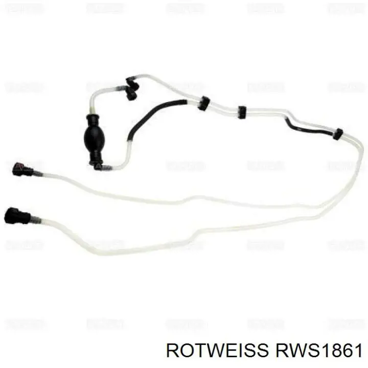 Трубка топливная, от фильтра к топливной рейке RWS1861 Rotweiss