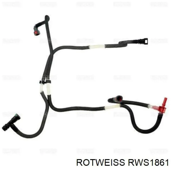 Купить RWS1861 Rotweiss Трубка топливная, от фильтра к топливной рейке