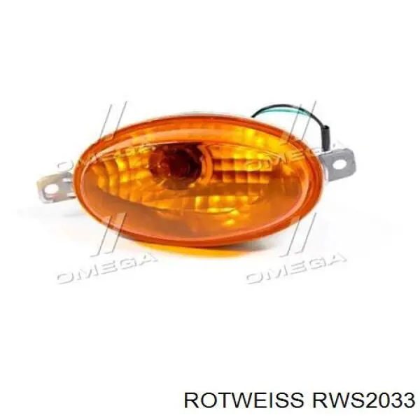 Повторитель поворота на крыле, правый Renault (RVI) 261605956R