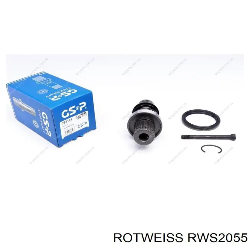 Шайба дифференциала переднего моста RWS2055 Rotweiss