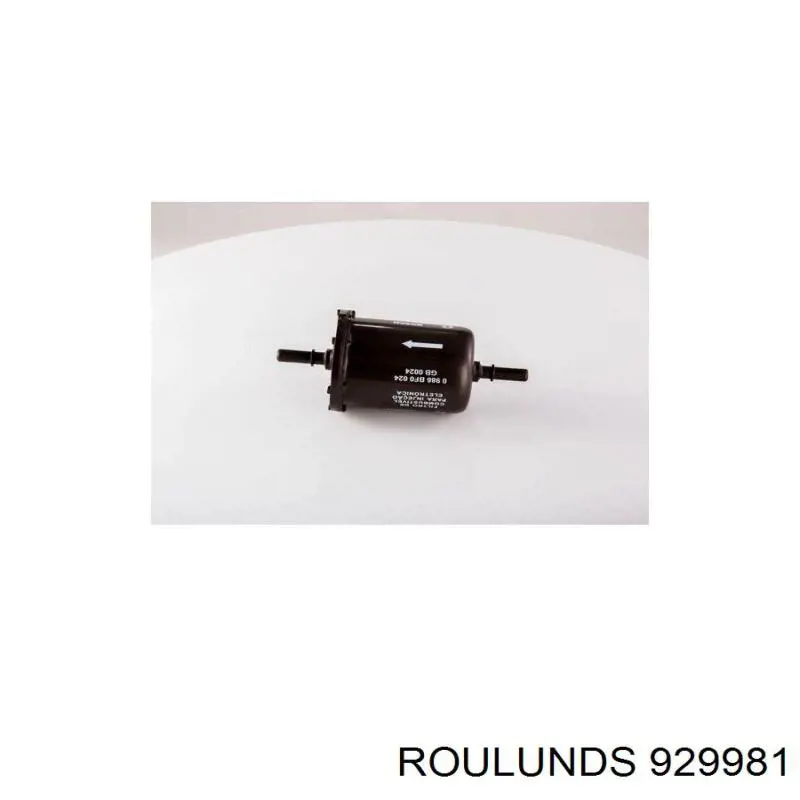 929981 Roulunds колодки тормозные передние дисковые