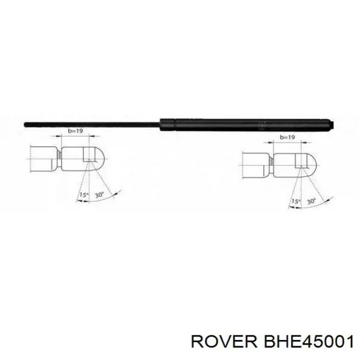 Амортизатор багажника BHE45001 Rover