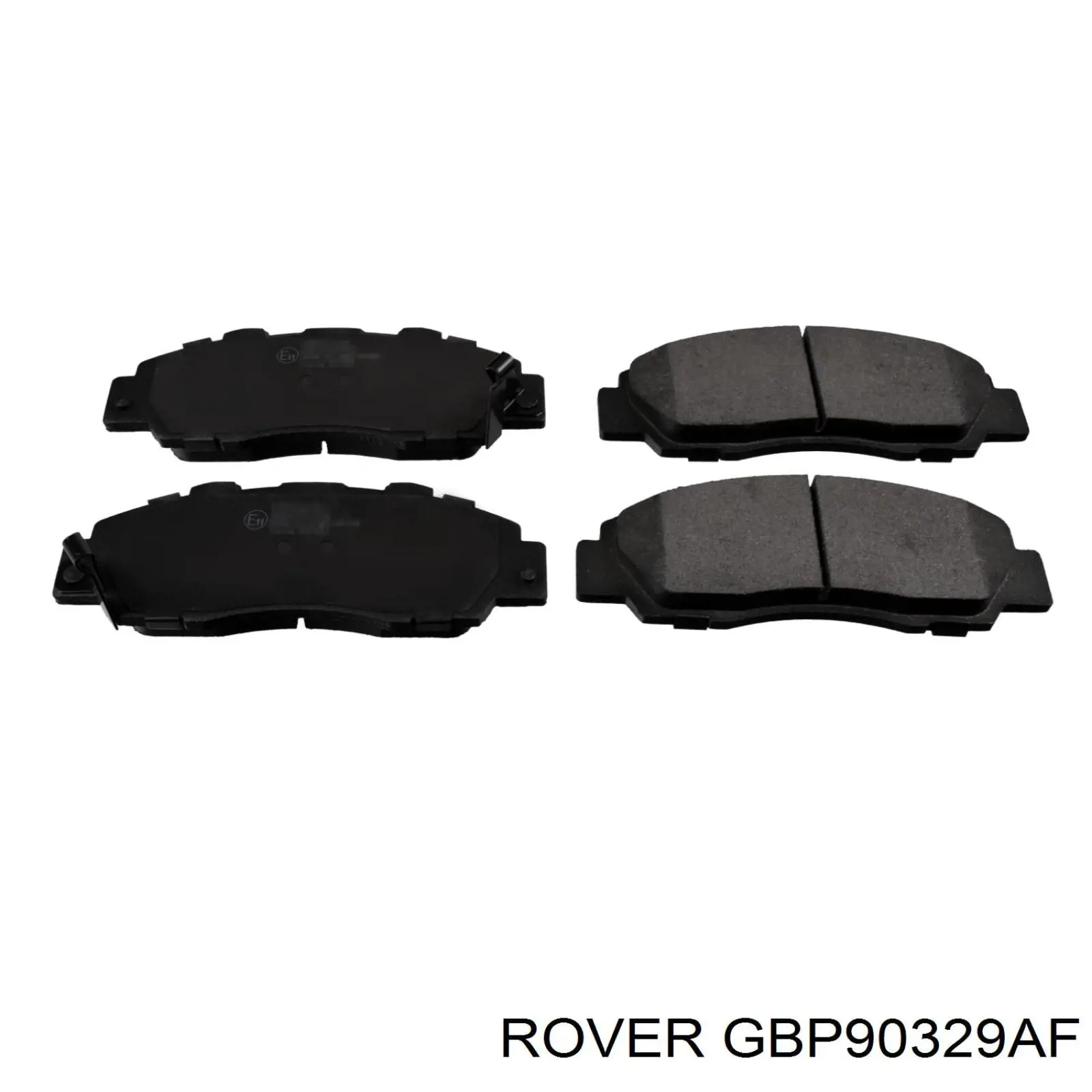 Колодки тормозные передние дисковые Rover GBP90329AF