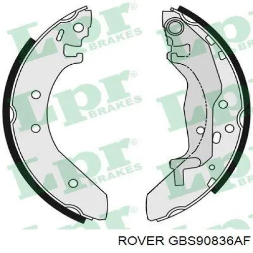 GBS90836AF Rover Барабанные тормозные колодки