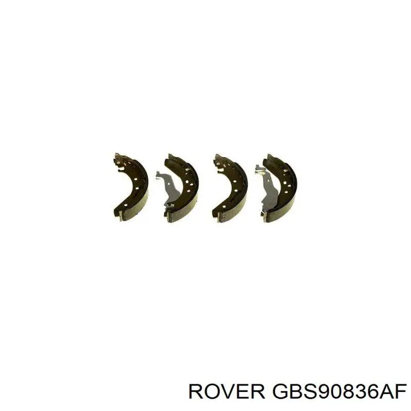 Купить GBS90836AF Rover Задние барабанные тормозные колодки