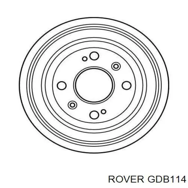 Тормозной барабан GDB114 Rover