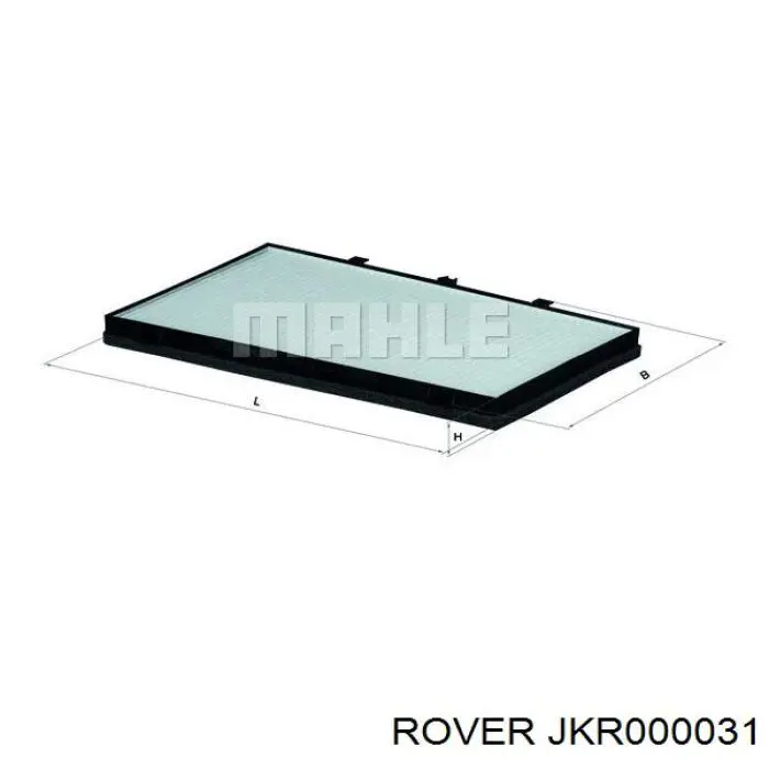 Фильтр салона JKR000031 Rover