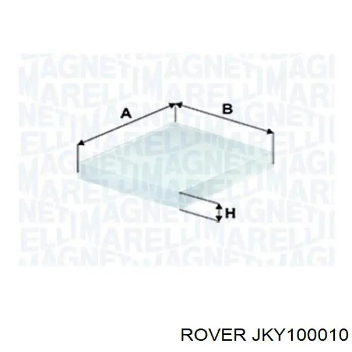 Фильтр салона Rover JKY100010