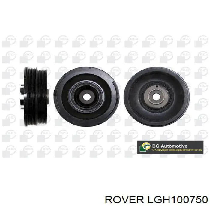 Купить LGH100750 Rover Шкив-демпфер коленвала