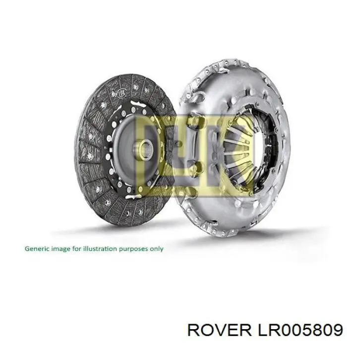 LR005809 Rover kit de embraiagem (3 peças)