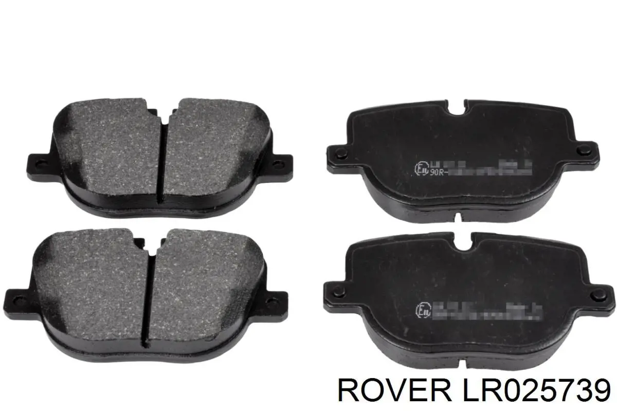 Задние тормозные колодки LR025739 Rover