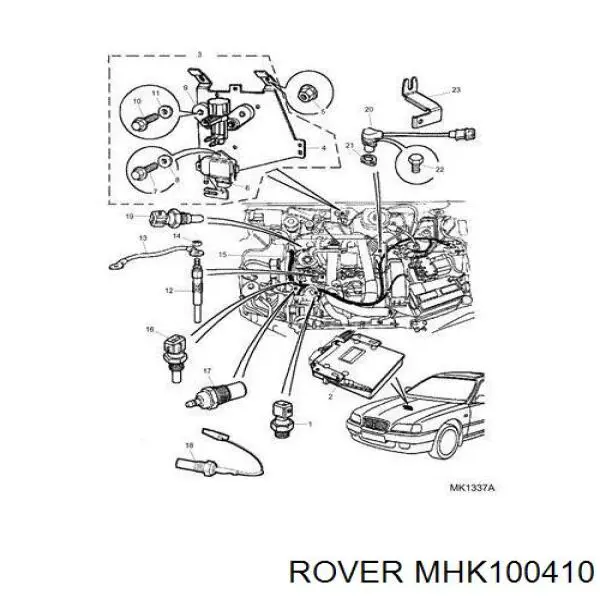Купить MHK100410 Rover Датчик MAP