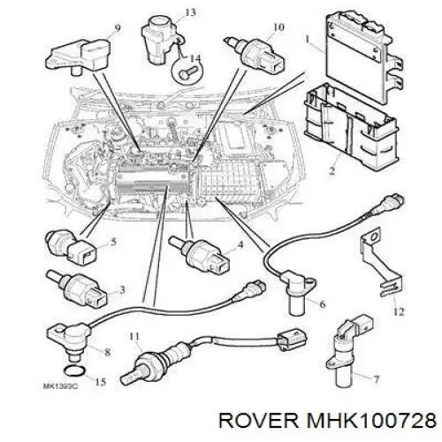 MHK100728 Rover Датчик кислорода