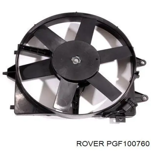 Электровентилятор охлаждения в сборе (мотор+крыльчатка) Rover PGF100760