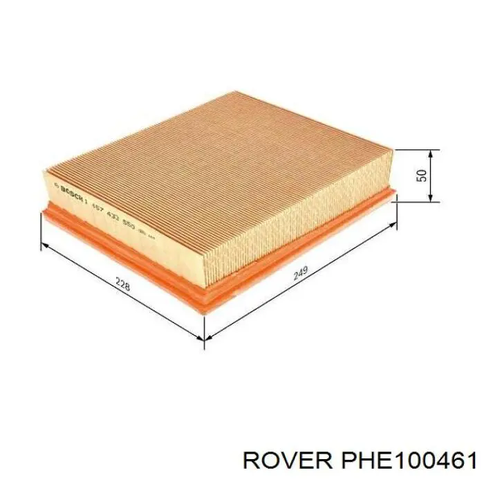Элемент воздушного фильтра Rover PHE100461 цена, от 7.71 USD