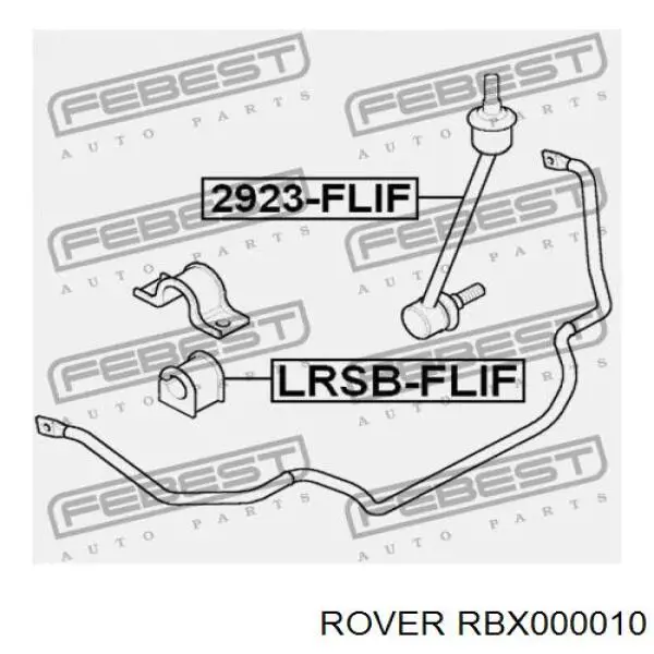 RBX000010 Rover втулка стабилизатора переднего