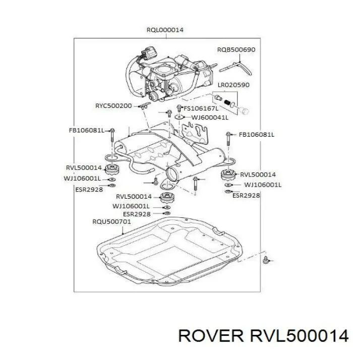 RVL500014 Rover 