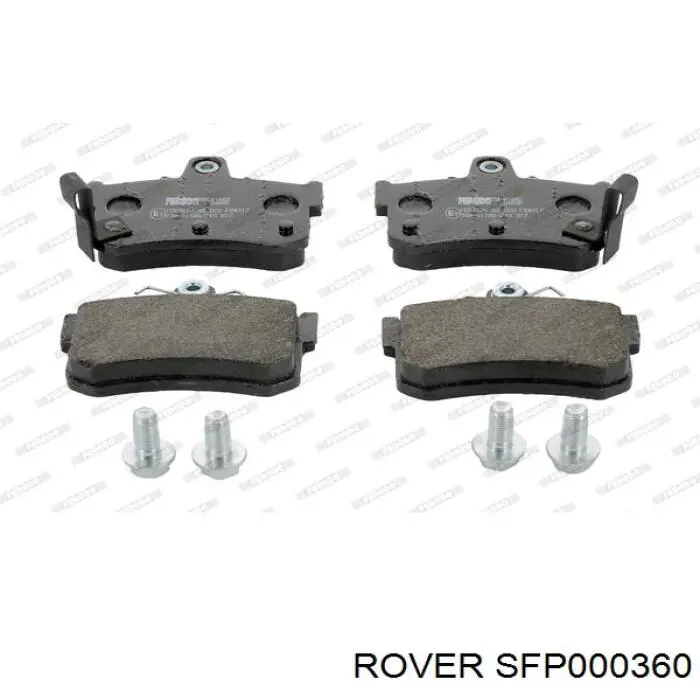 Задние тормозные колодки SFP000360 Rover