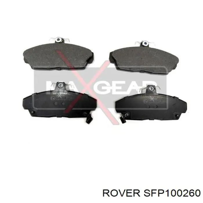 Колодки тормозные передние дисковые ROVER SFP100260