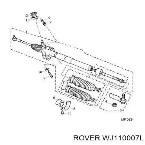  WJ110007L Land Rover