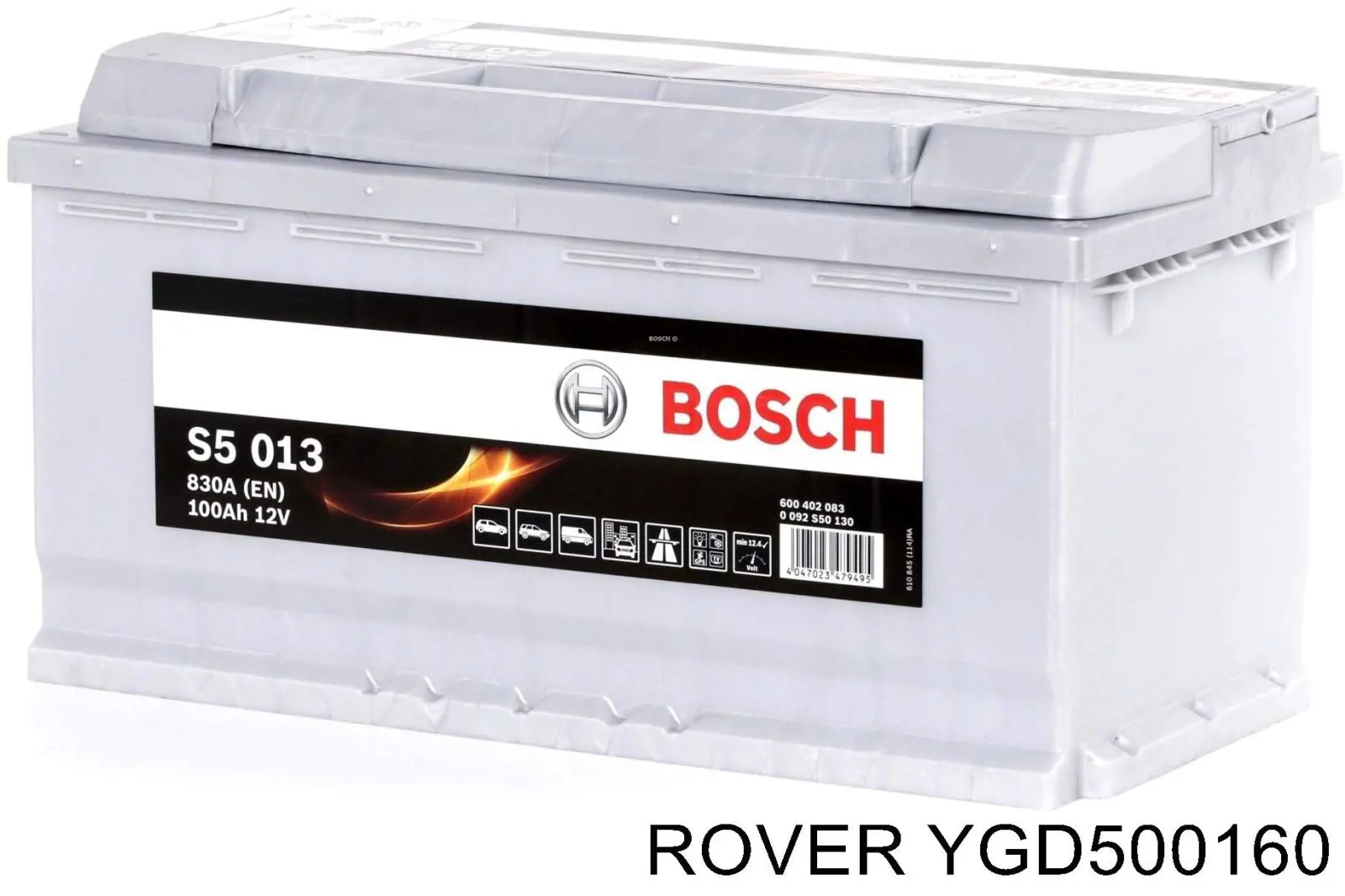 Купить Аккумулятор ROVER 95 А/ч (YGD500160)