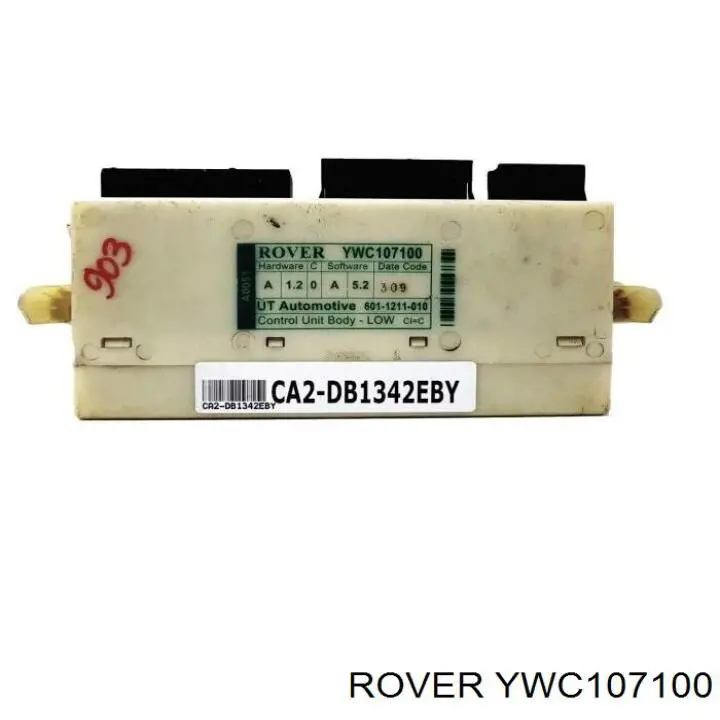 YWC000750 Rover unidade de conforto