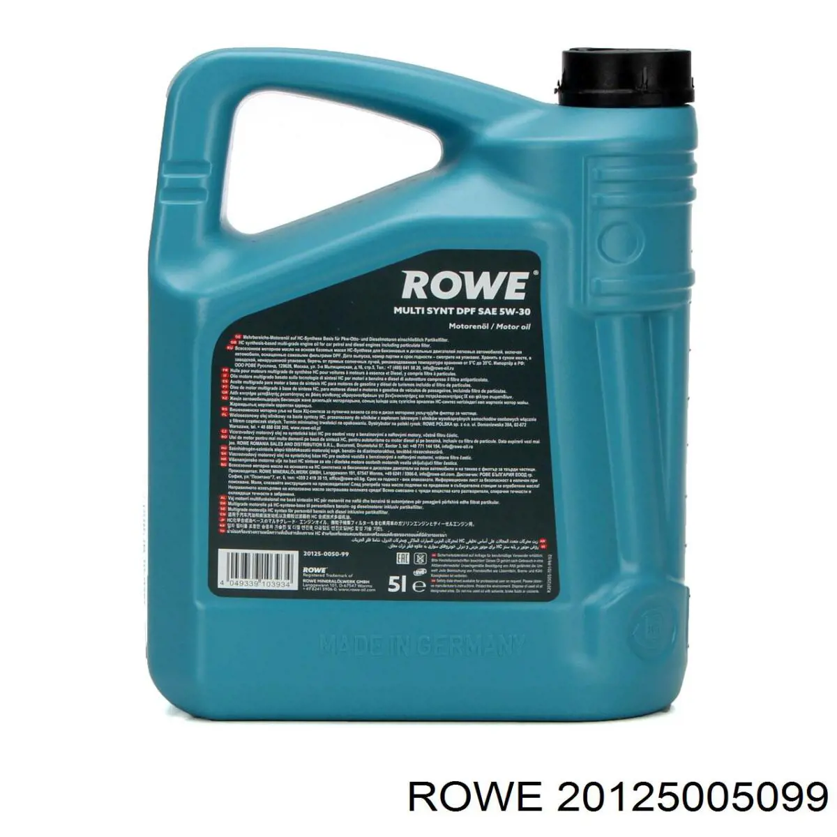 Масло автомобильное Rowe 20125005099 цена, от 63.25 USD