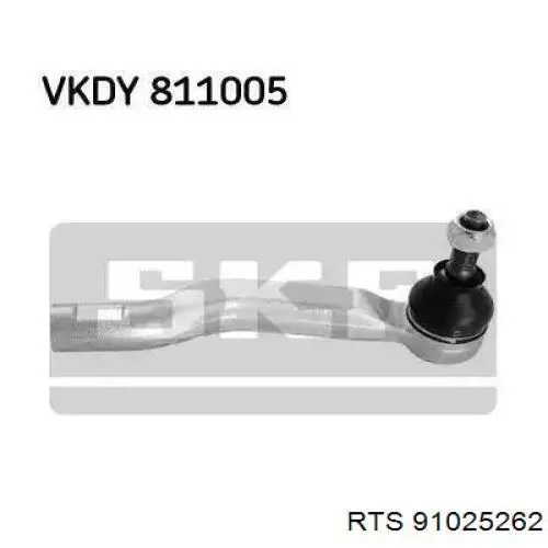 Рулевой наконечник RTS 91025262 цена, от 10.63 USD