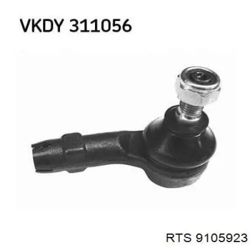 Рулевой наконечник RTS 9105923 цена, от 7.69 USD