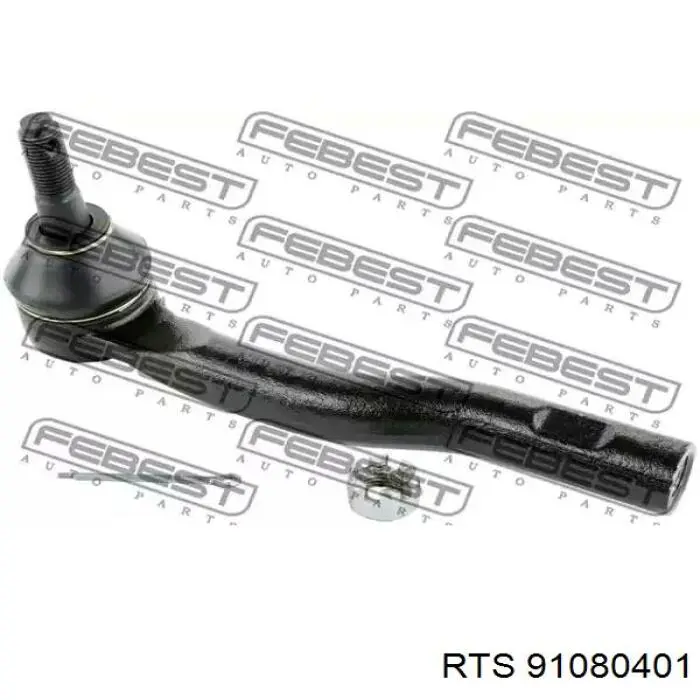 Наконечник рулевой тяги RTS 91080401