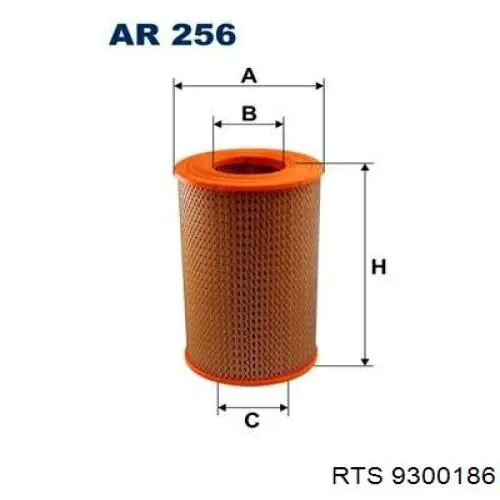 Верхняя шаровая опора RTS 9300186 цена, от 10.92 USD