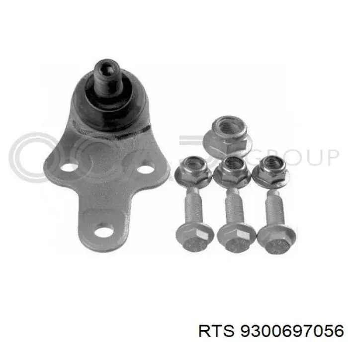 Шаровая опора, нижняя RTS 9300697056 цена, от 13.92 USD