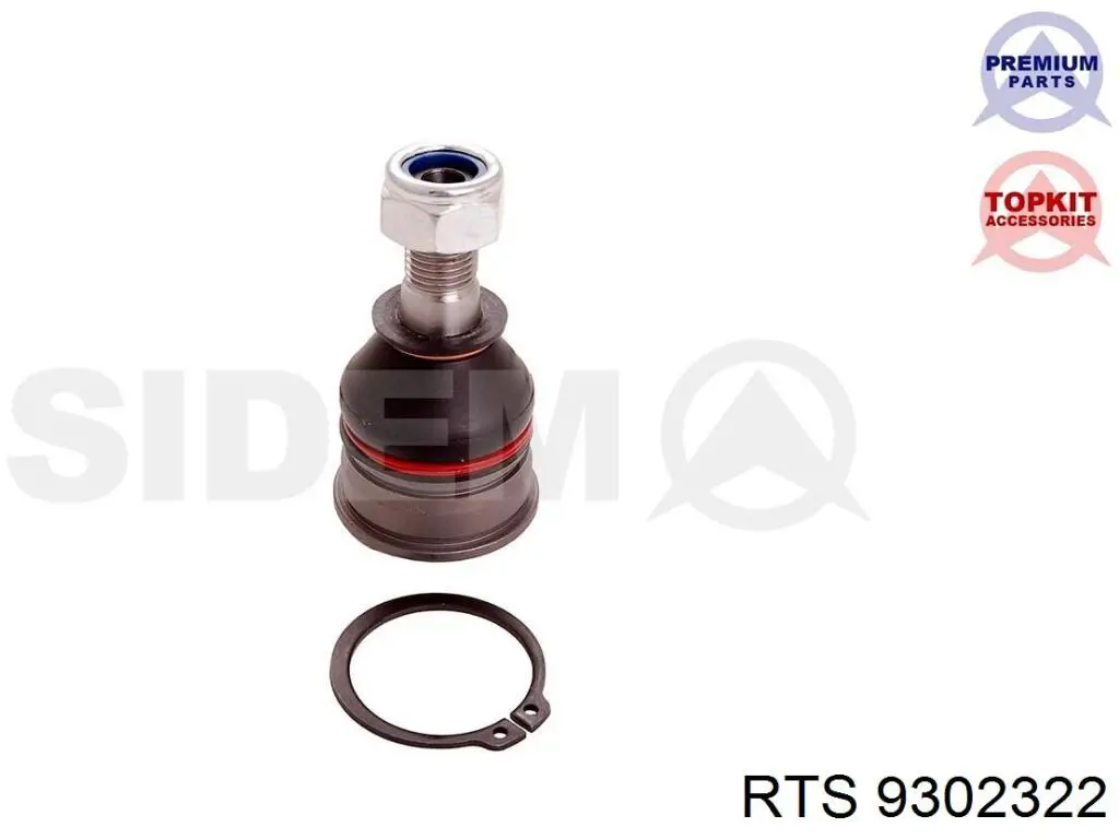 Шаровая опора, нижняя RTS 9302322 цена, от 9.01 USD