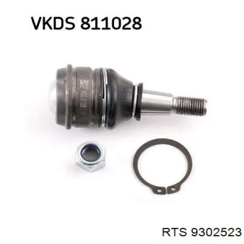 Шаровая опора, нижняя RTS 9302523 цена, от 7.64 USD