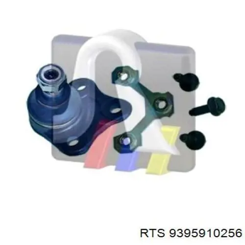Шаровая опора левая нижняя RTS 9395910256