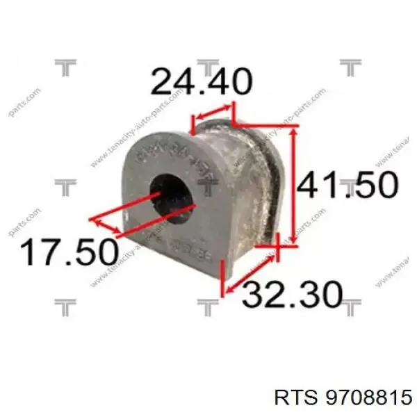 Стойки стабилизатора RTS 9708815