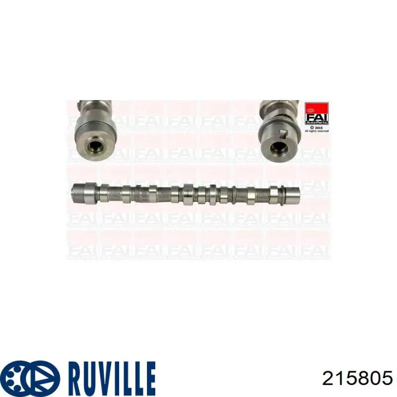 Впускной распредвал 215805 Ruville