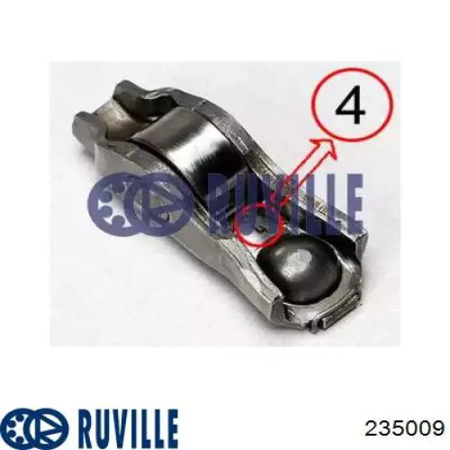 235009 Ruville коромысло клапана (рокер впускной)