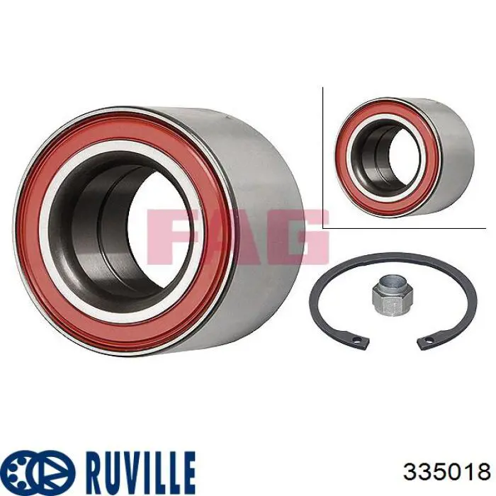 335018 Ruville Опора КПП